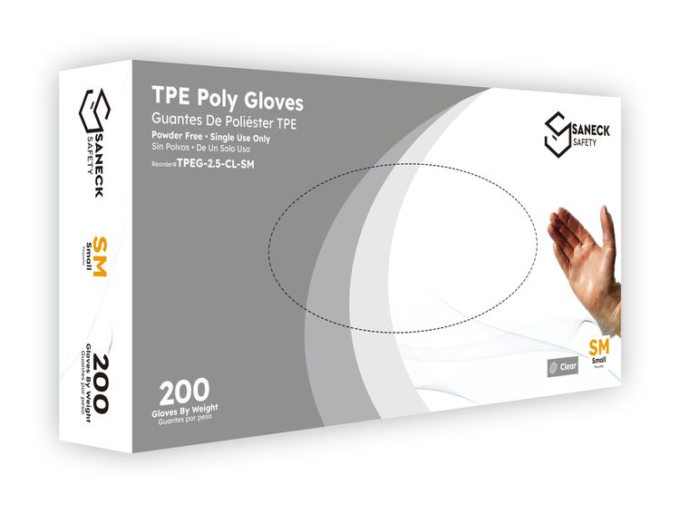 TPE Gloves Powder Free 2.5 Mil