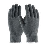 View 1 of Medium Weight Grey String Knit Gloves