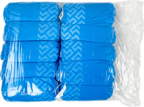 View 5 of Blue Polypropylene Non-Skid Shoe Covers